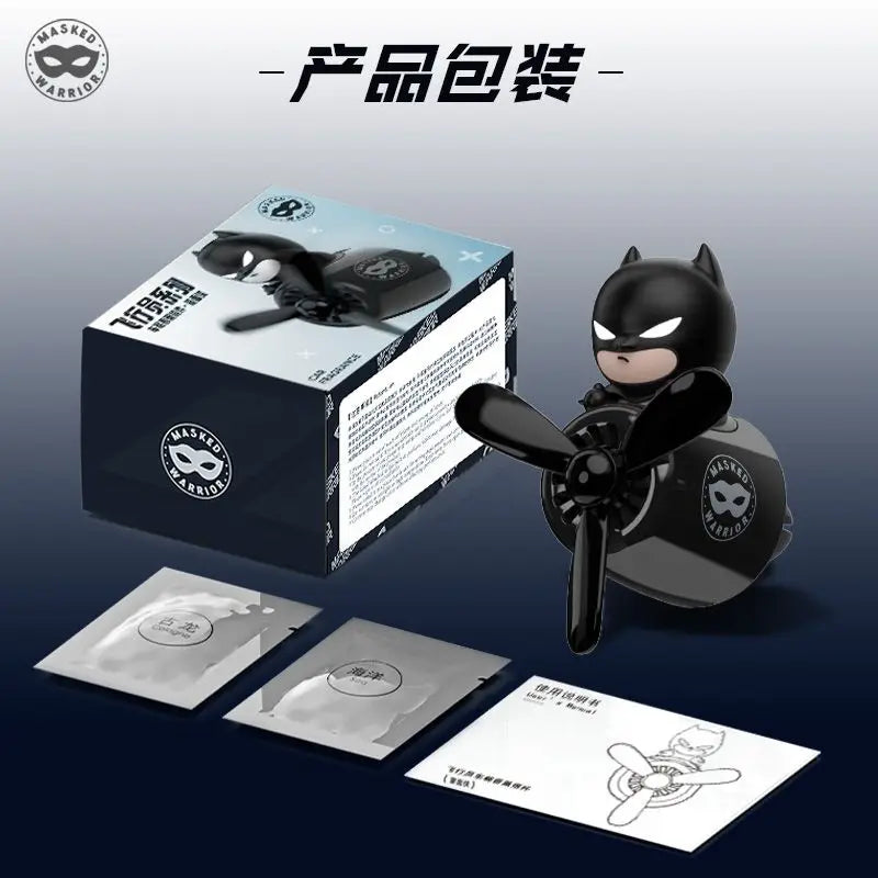 Liga da justiça batman personalidade criativa carro aromaterapia ar condicionado ventilação decoração carro perfume fragrância ornamento