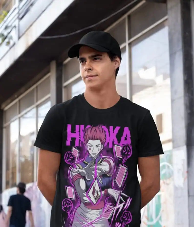 Camiseta especial Hisoka Anime hanter x hunter