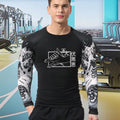 Camiseta compressão Anime jujutsu kaisen