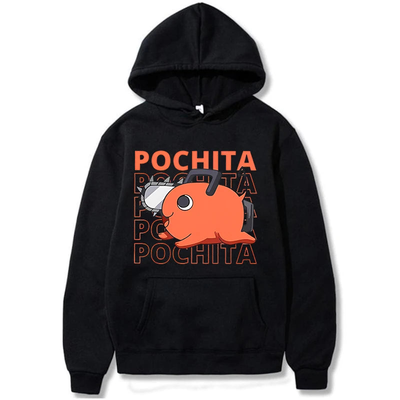 Moletom estilo canguru Pochita