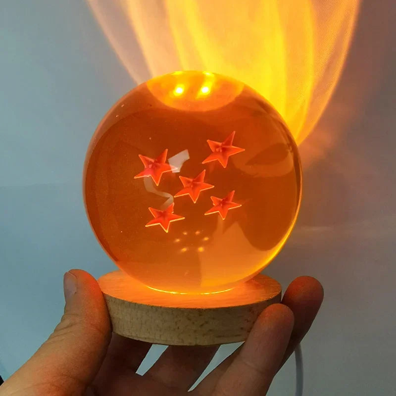Crystal Dragonball LED Light Anime Dragon Ball 7cm