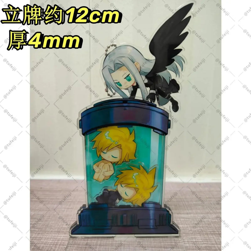 Suporte acrílico  lockhart/sephiroth Game Final Fantasy VII