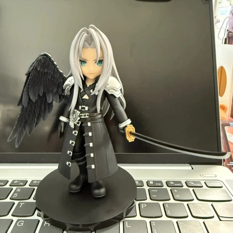 Em estoque original sehiroth se sehiroth série de arte fofa anime fiugre modelo decoração coleção brinquedos de mesa