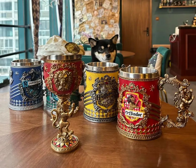 Nova chegada quente óculos de cerveja filme personalizado mercadoria criativo copos de vinho copo de cobra de vinho copo de águia copo de leão em estoque gif