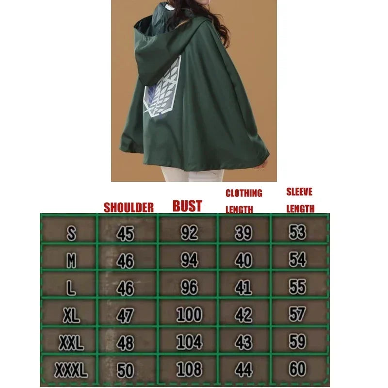 Cosplay Levi, Mikasa, Eren, Hange Zoe Anime attack on titan