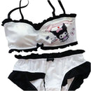 Conjunto calcinha e sutiã Sanrio Anime cinnamoroll kuromi
