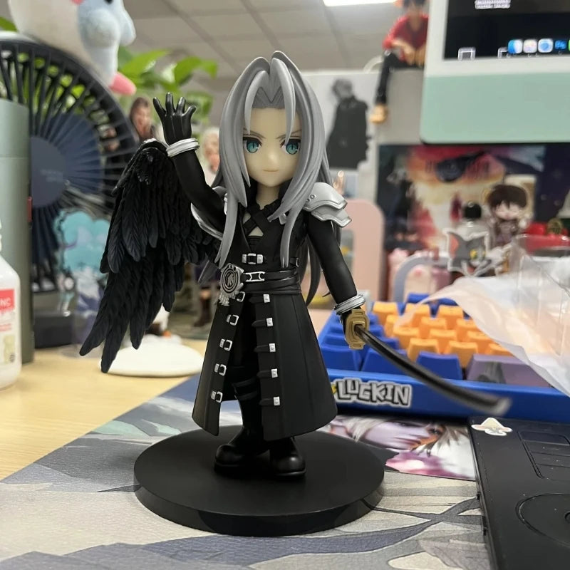 Em estoque original sehiroth se sehiroth série de arte fofa anime fiugre modelo decoração coleção brinquedos de mesa