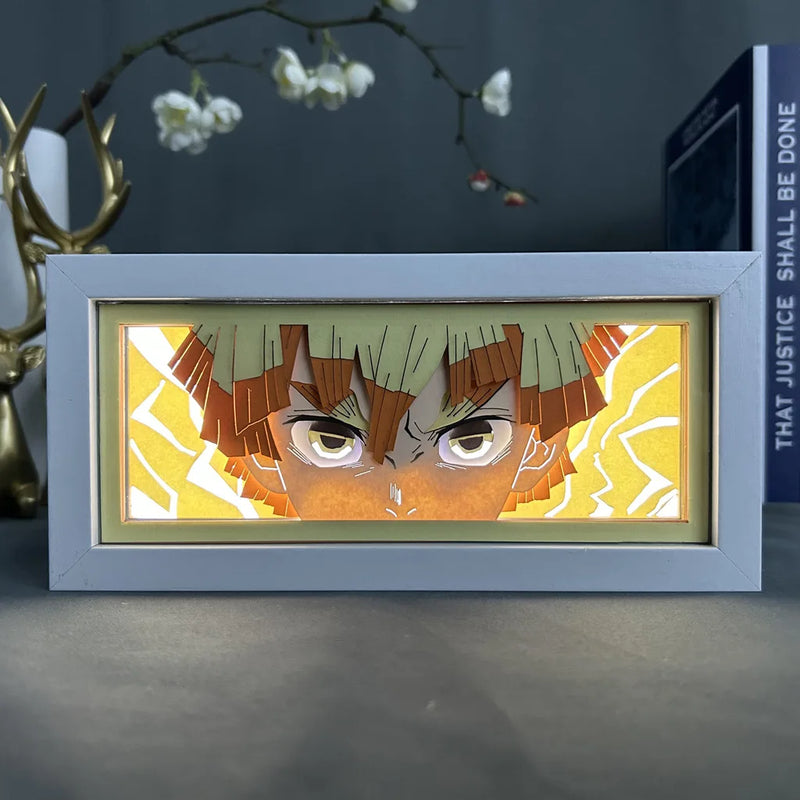 Light Box Led Papel 3D Anime tokyo revenge, Berserk, One piece, naruto