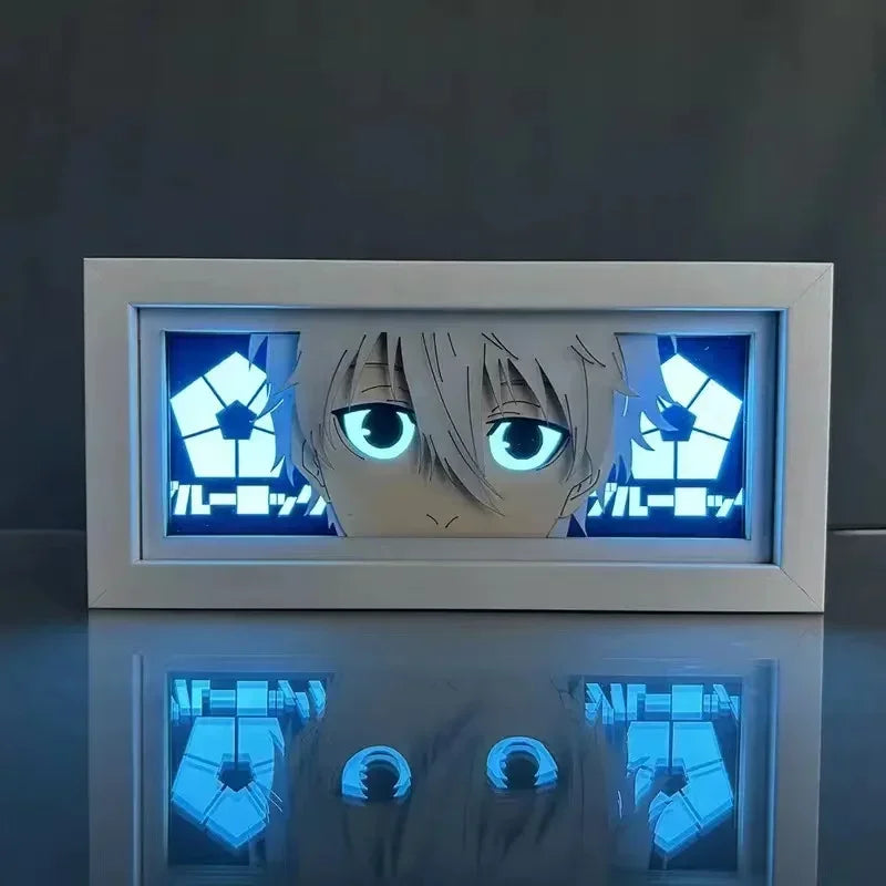 Light Box Led Papel 3D Anime Bluue Lock