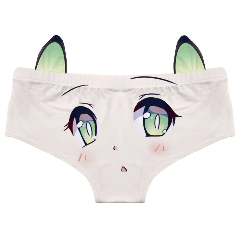 Calcinha gato kawaii