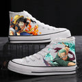Tênis luffy/Ace/zoro Anime One Piece