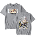 Camiseta Tengen Uzui Unisex estilo Harajuku Anime Demon slayer