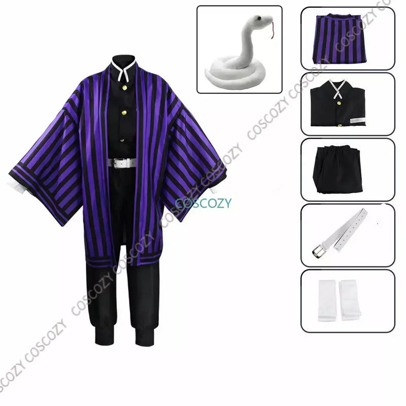 Cosplay Iguro Obanai Anime demon slayer