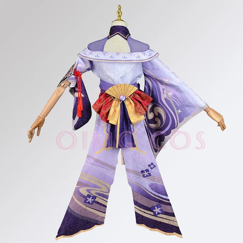 Cosplay Raiden Shogun Game Genshin Impact