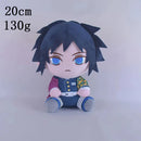 Pelúcia kamado tanjirou rengoku shinjurou agatsuma zenitsu tsuyuri kanawo tomioka giyu Anime demon slayer 20cm