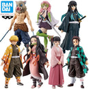 Action Figures agatsuma zenitsu, tokitou muichirou, kamado, nezuko, kanroji mitsuri Original bandai Anime Demon Slayer