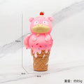 Action Figure Sorvete psyduck, bulbasaur, gengar, slowpoke snorlax, pikachu, pichu Anime Pokemon