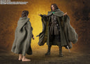 Action Figure frodo baggins & gollum Oficialmente bandai Filme Senhor Dos Aneis