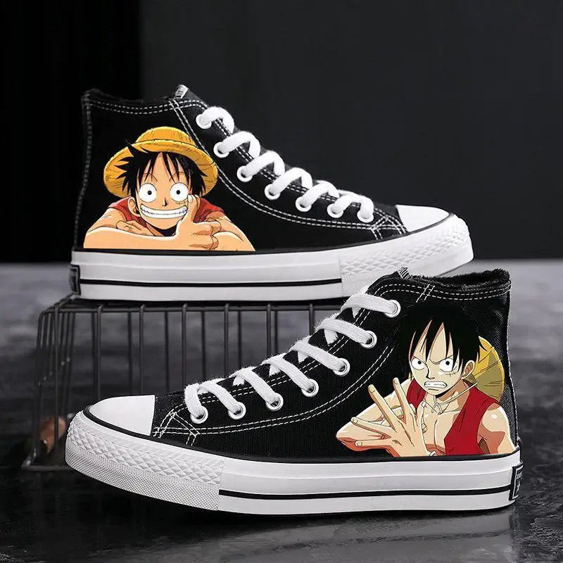 Tênis luffy/Ace/zoro Anime One Piece