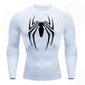 Camiseta Compressão masculina Homem Aranha de 2D