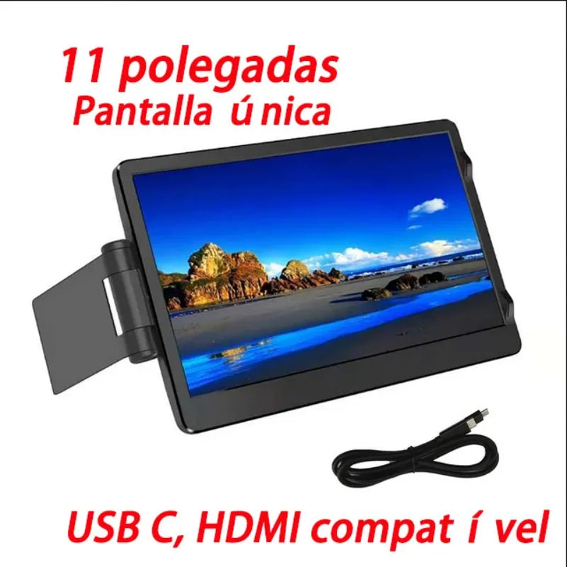 Laptop Dual Monitor Extensor de Tela, IPS LCD, 12 ", 1920x1080, HD, Tela para Macbook, Huawei