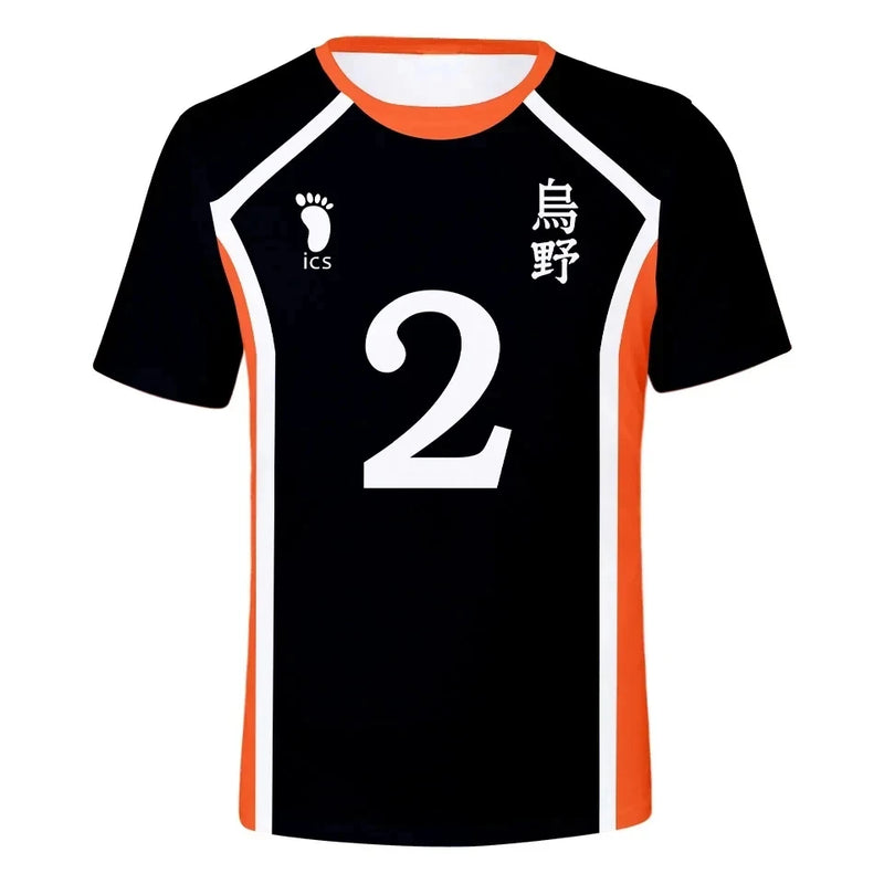 Camiseta haikyuu