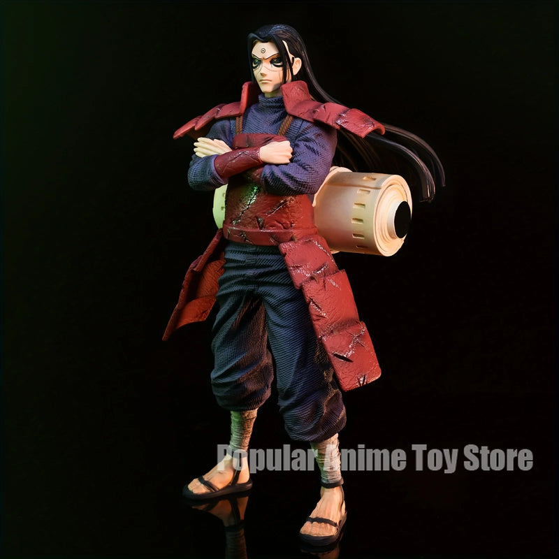 Action Figure Madara Uchiha e Hashirama Senju anime Naruto em 27cm