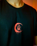 Camiseta Demon slayer Estilo streetwear Algodão
