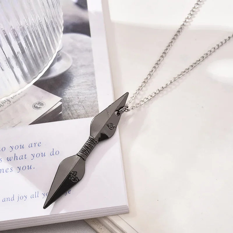 Colar Naruto, Kakashi, Kunai, Zumaki, Shuriken,