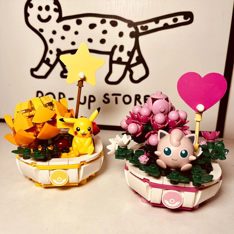 Lego Pokemon pikachu, charmander, squirtle, jigglypuff