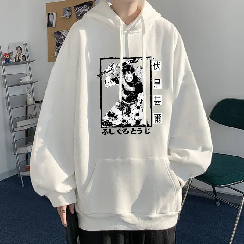 Moletom Toji Fushiguro masculino Anime jujutsu kaisen