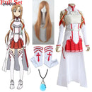 Cosplay Asuna Yuuki Anime sword art online