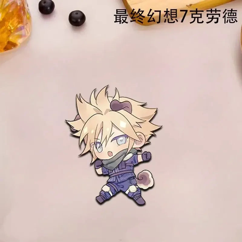 Suporte acrílico  lockhart/sephiroth Game Final Fantasy VII