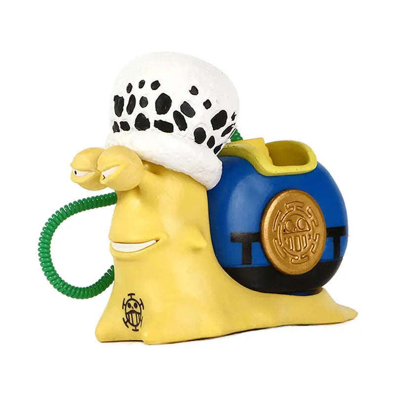 Action figure, Den Den, Mushi, Luffy, Ás, Zoro, Lei, Buggy, Anime One Piece