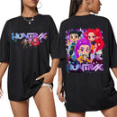Camiseta Anime kpop huntrix Demon Hunters