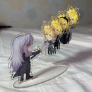 Suporte acrílico  lockhart/sephiroth Game Final Fantasy VII