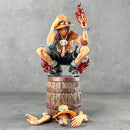 Action figure  Flame Ace Barril Anime One Piece