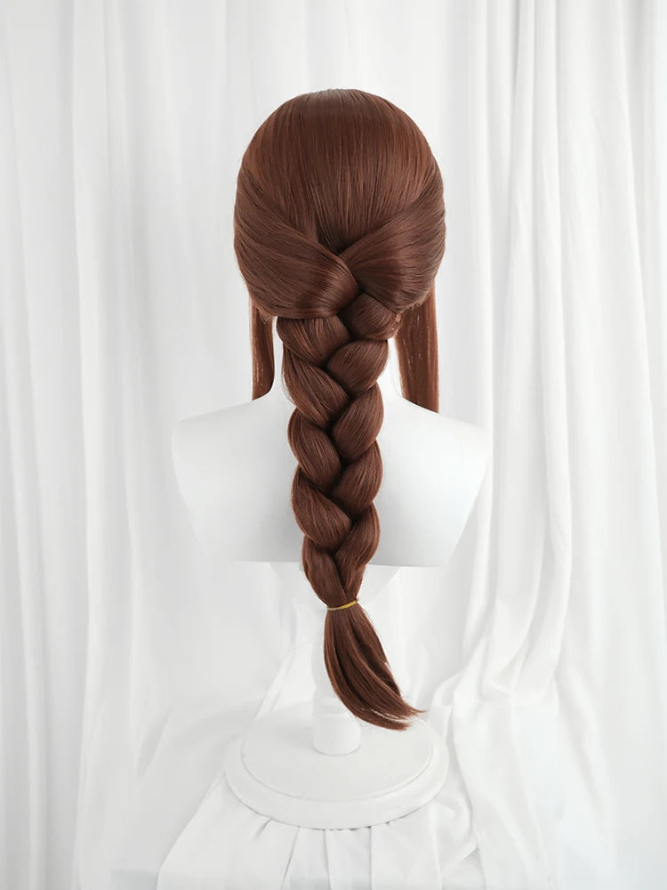 Peruca Ahri Anime Arcane Game LOL, 65cm