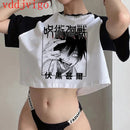 Camiseta gojo satoru, yuji itadori Anime jujutsu kaisen