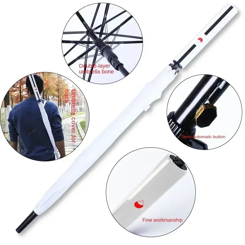 Guarda-chuva Katana Anime Demon Slayer, Tamanho Real