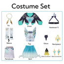 Jogo honkai star rail firefly cosplay traje vestido uniforme peruca conjunto completo ternos uniforme firefly cosplay peruca traje adereços