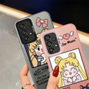 Capa Sailor Moon Para samsung galaxy a51 a52 a72 a56 a04 a05 a30 a50 a54 a55 a10 a20 a06 a07 a71 a02 a03