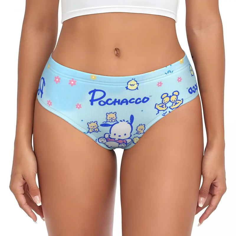 Calcinha Pochacco Estilo Kawaii