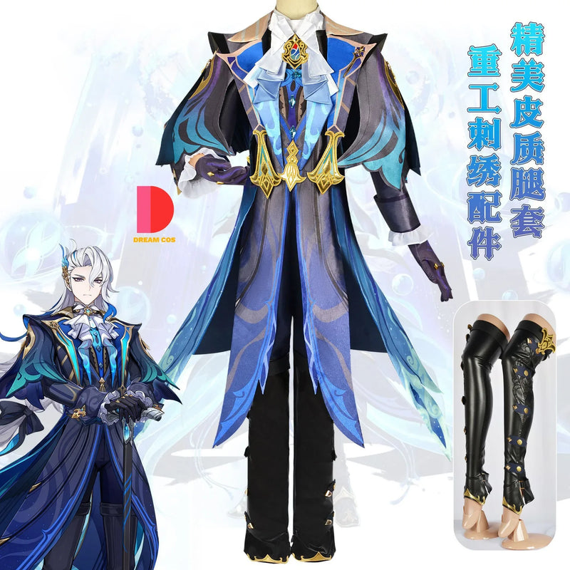 Cosplay Neuvillett Game Genshin Impact