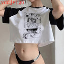 Camiseta gojo satoru, yuji itadori Anime jujutsu kaisen