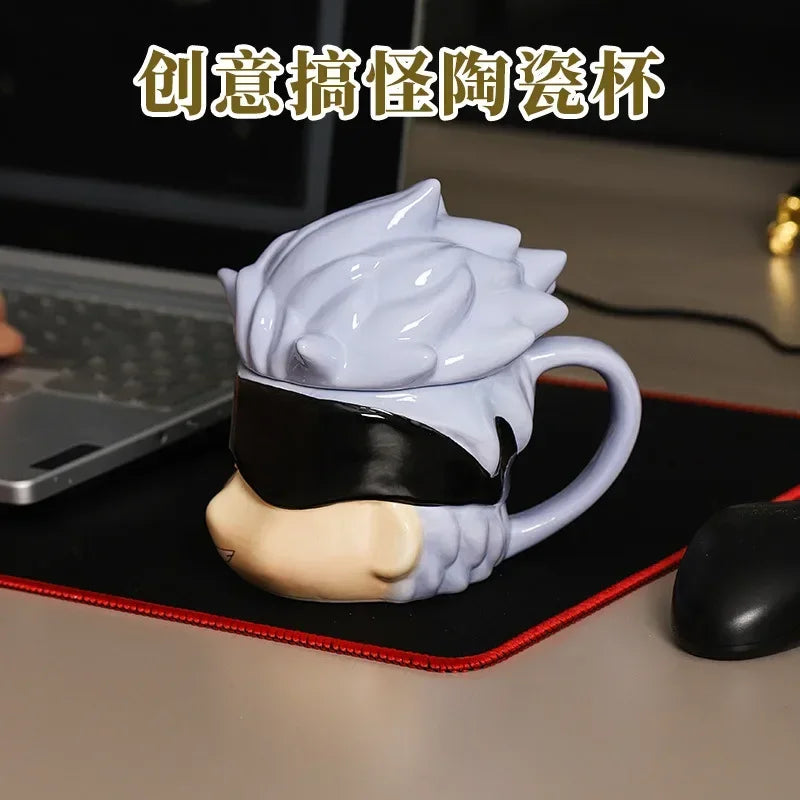 Xícara satoru gojo geto suguru Anime jujutsu kaisen 500 ml
