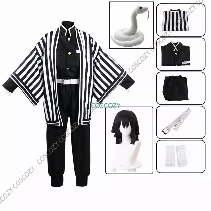 Cosplay Iguro Obanai Anime demon slayer