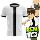 2025 anime omnitrix ben10 cosplay camisetas 3d ben tennyson impressão criança dos desenhos animados camiseta verão das mulheres dos homens harajuku manga curta y2k topos