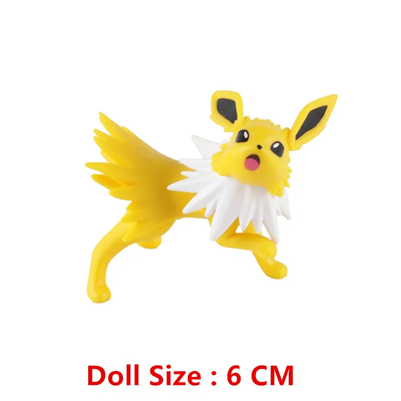 Action Figure Pikachu, Mewtwo, Charmander, Blastoise, Gurado Anime Pokemon, 4-13cm