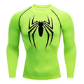 Camiseta Compressão masculina Homem Aranha de 2D
